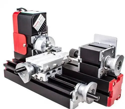 DIY Tool Big Power Mini Metal Rotating Lathe 20W Motor - OurLum.com