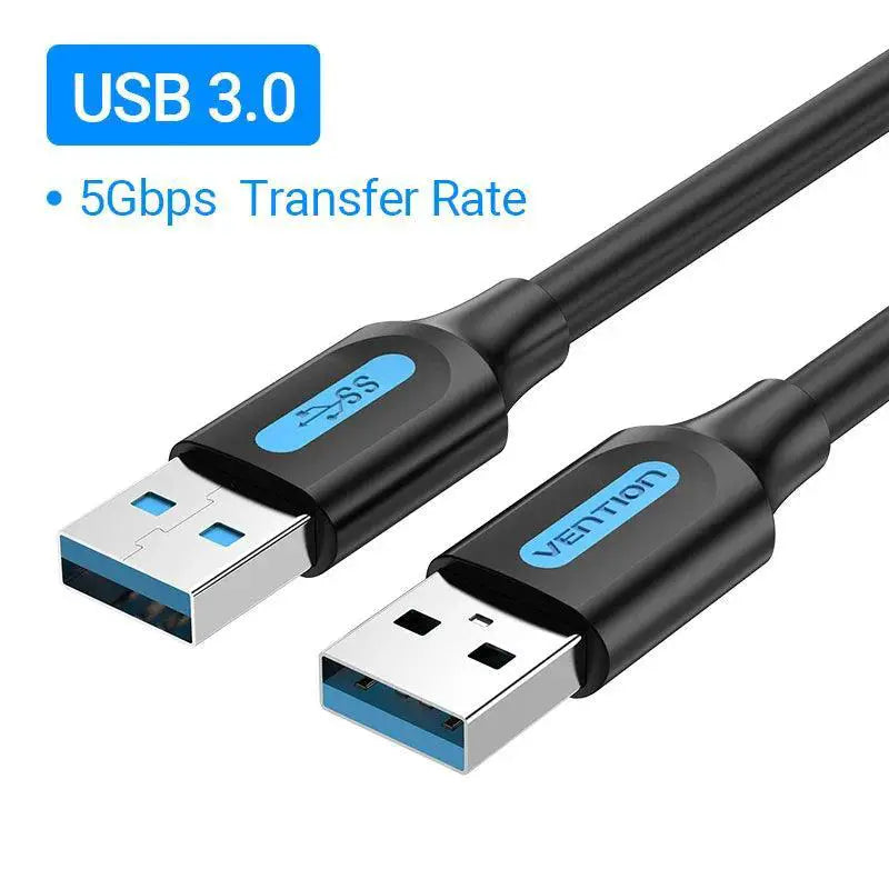 USB 3.0 Extension Cable Fast Male to Male Data Transfer