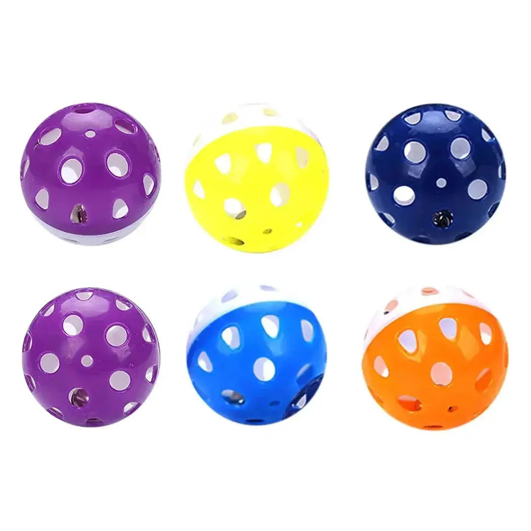 Interactive Cat Toy Set With Engaging Bell Balls For Fun