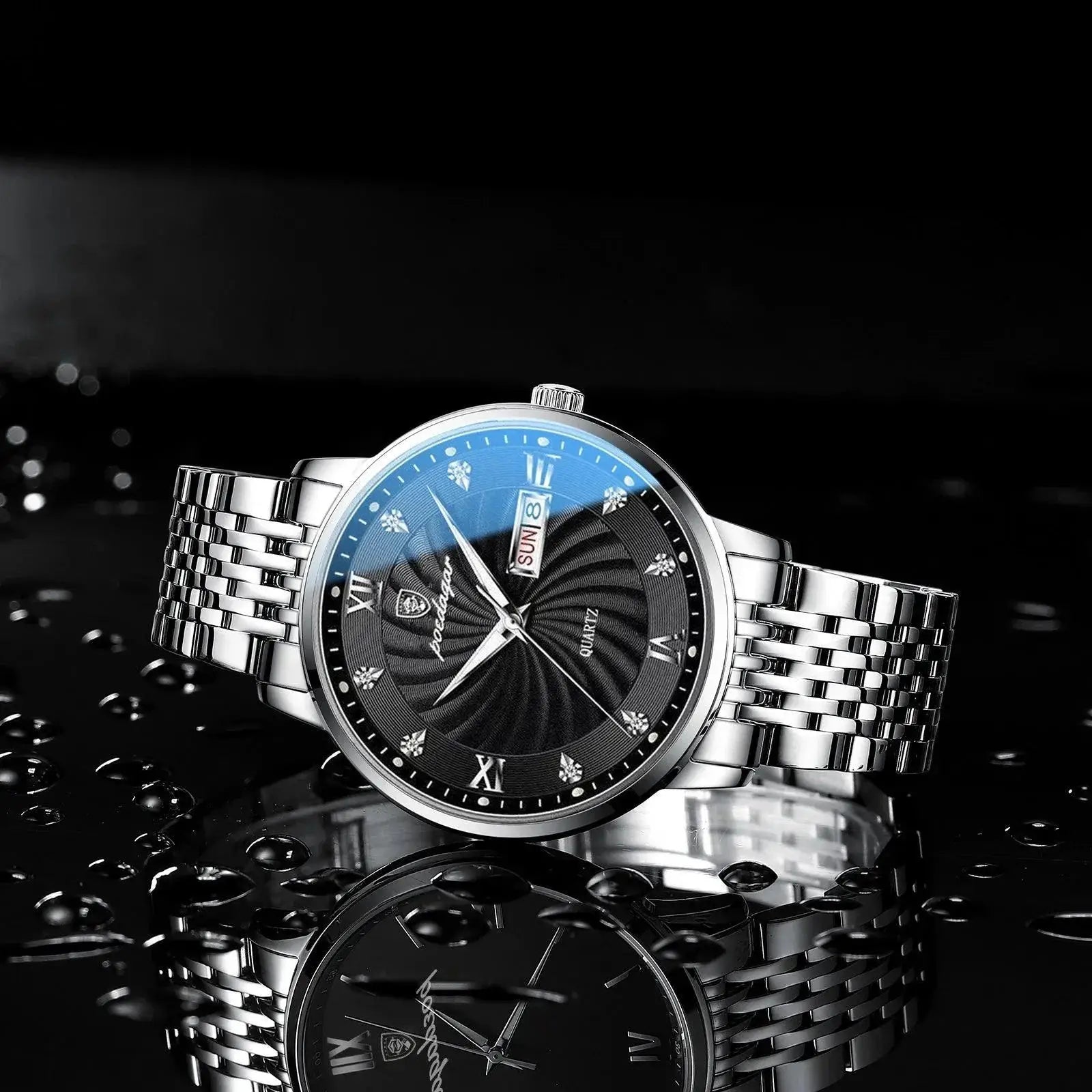 Luxury Stainless Steel Watch For Business Casual Wear