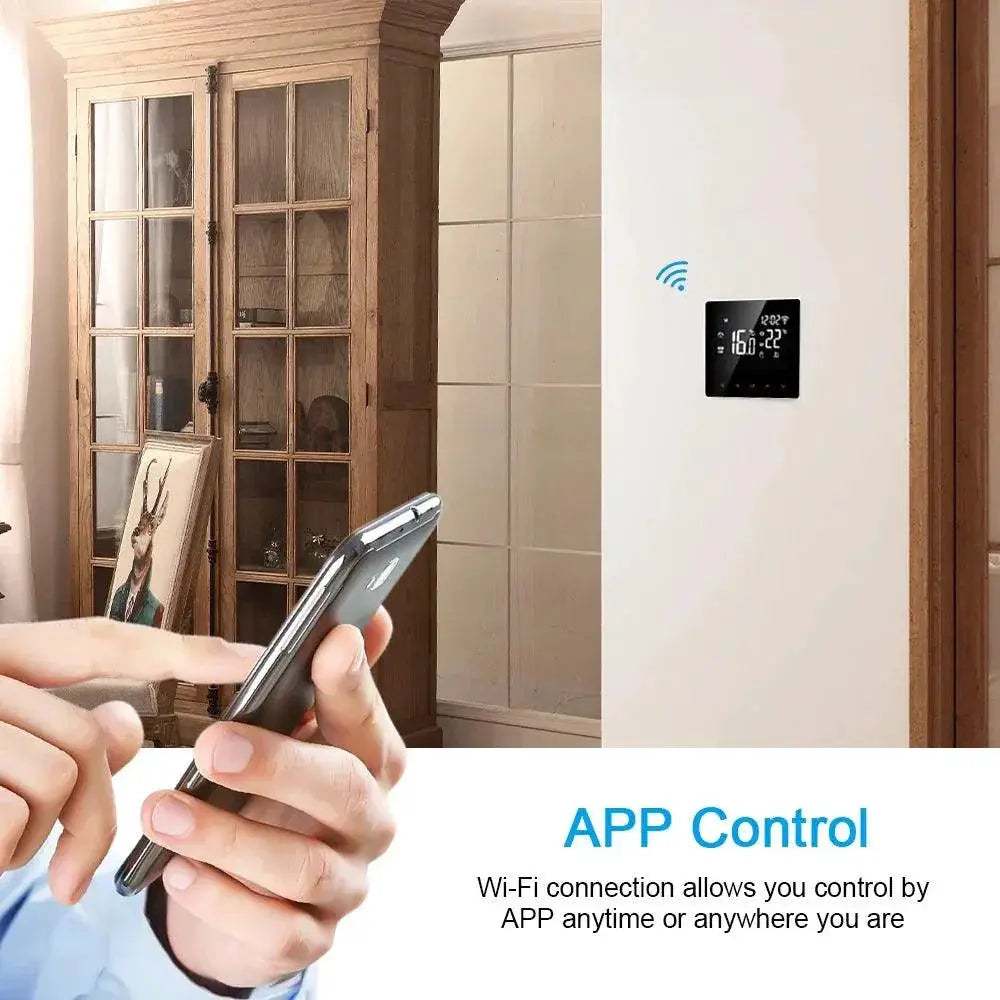 WiFi Smart Thermostat Alexa Google Home Compatible