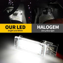 2Pcs LED Interior Footwell Light For VW Golf Polo Scirocco