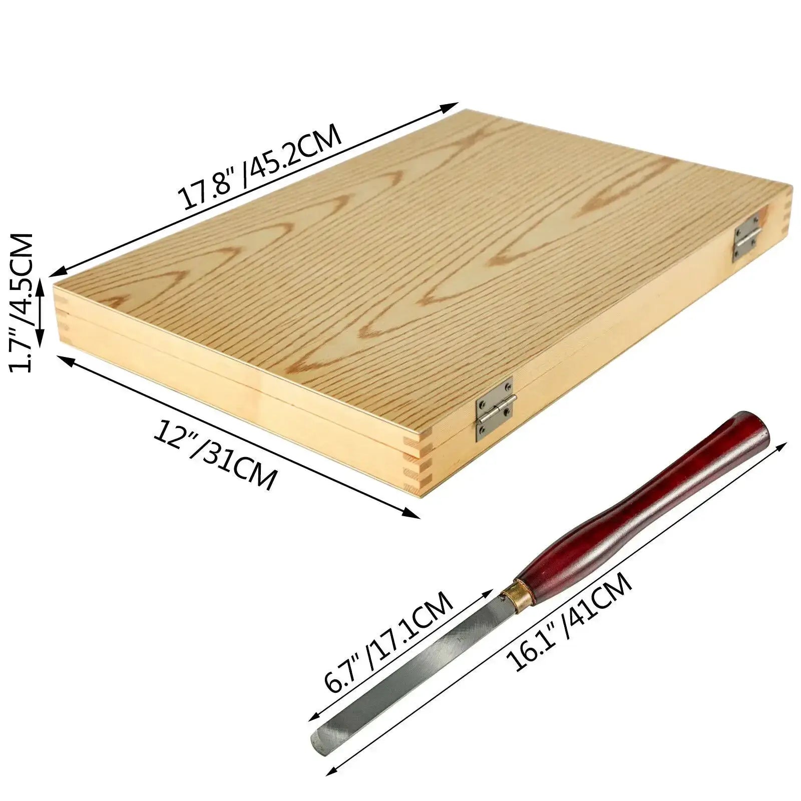 VEVOR 8 Piece HSS Lathe Chisel Set For Wood Turning