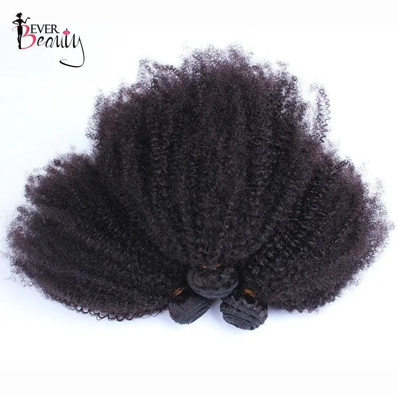 Mongolian Afro Kinky Curly Hair Bundles Premium Tresses
