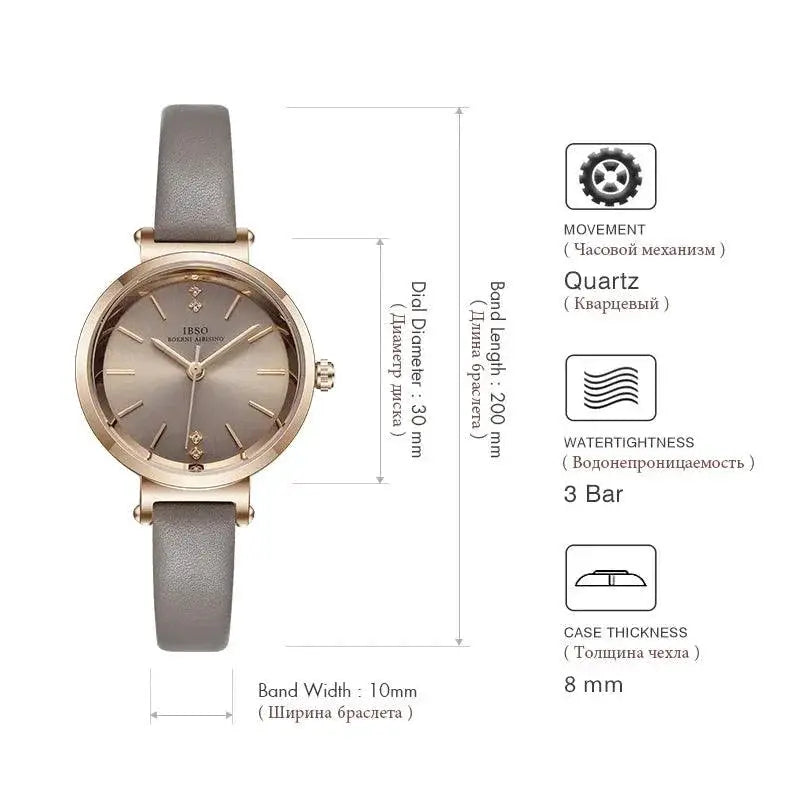 IBSO Women's Watch Sleek Stylish Quartz Timepiece For Her