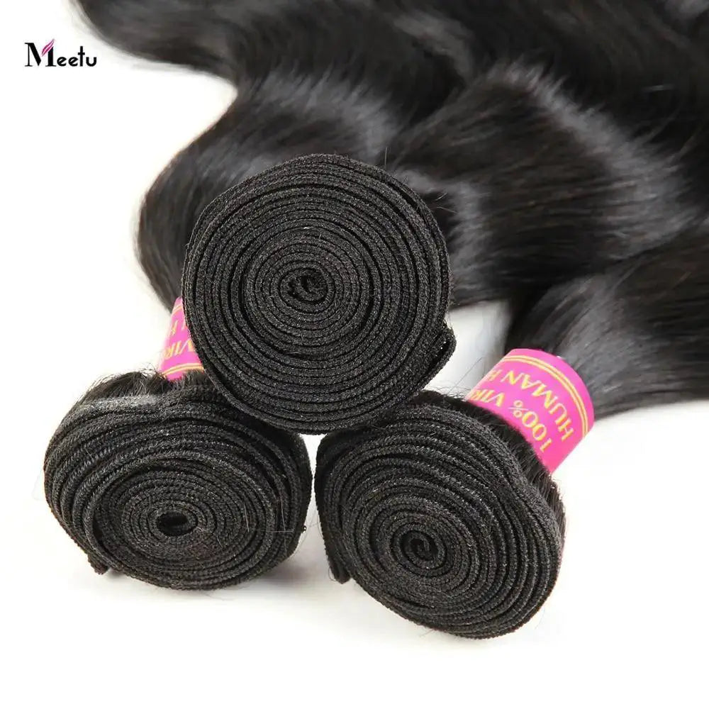 Meetu Brazilian Body Wave Hair Extensions Effortless
