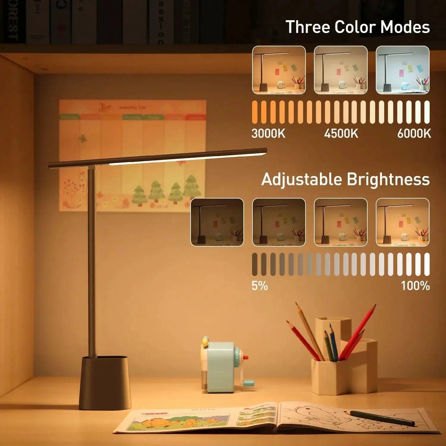 Baseus Smart Eye LED Desk Lamp Portable Foldable Design