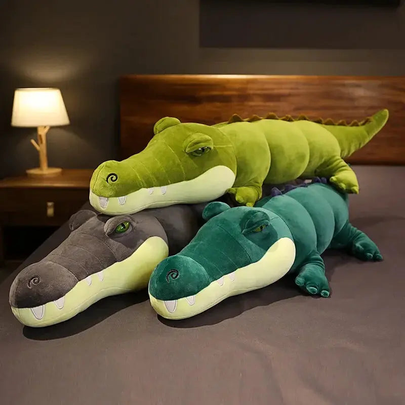 80 To 180cm Simulation Crocodile Plush Toys Long Pillow Doll