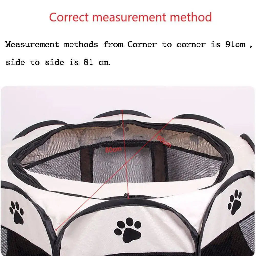 Portable Pet Tent House Waterproof Bite Resistant Shelter