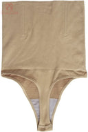High Waist Seamless Body Shaper Briefs Firm Control Thong