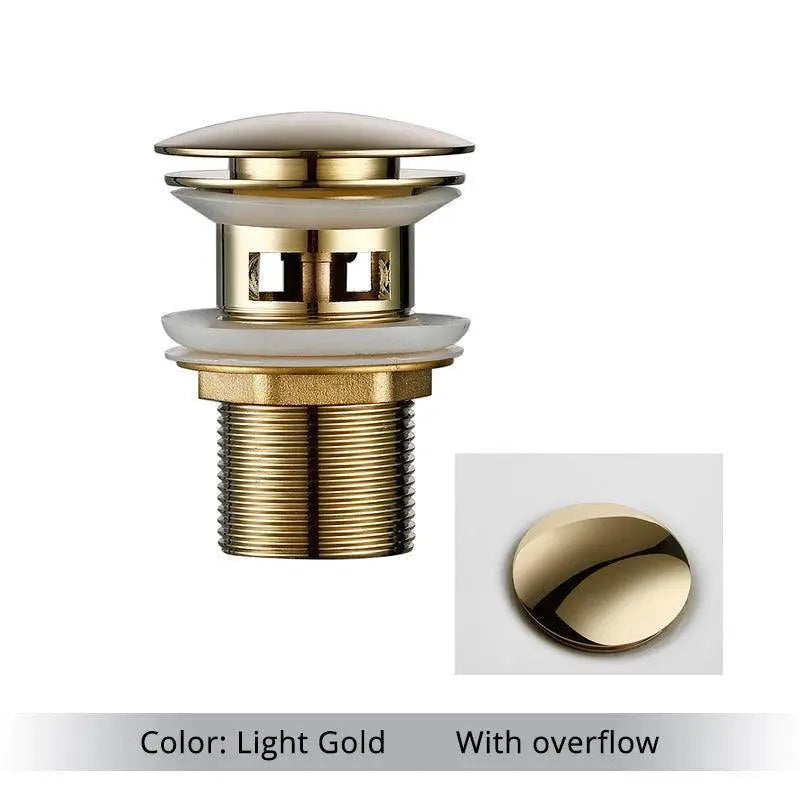 Durable Brass Sink Drain for Bathrooms — product view 8
