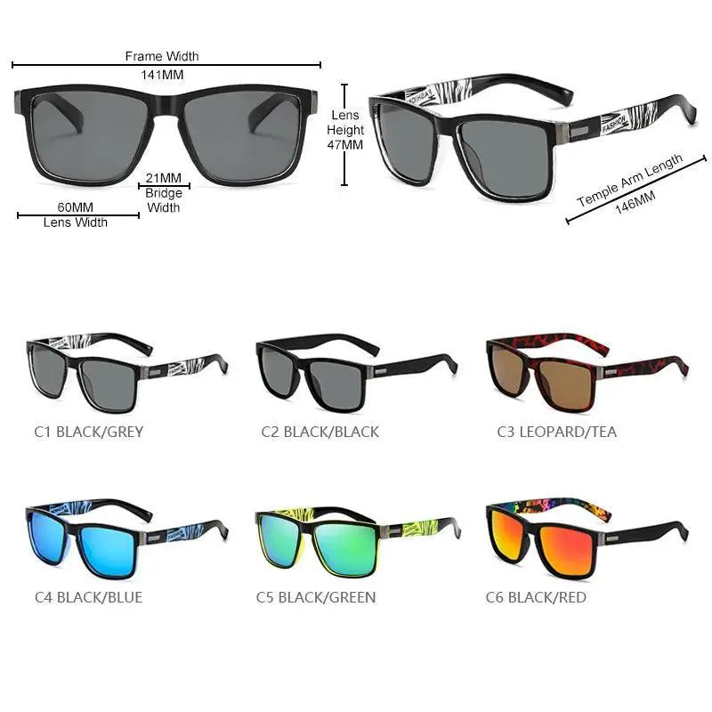 Polarized Square Sunglasses For Men And Women UV400
