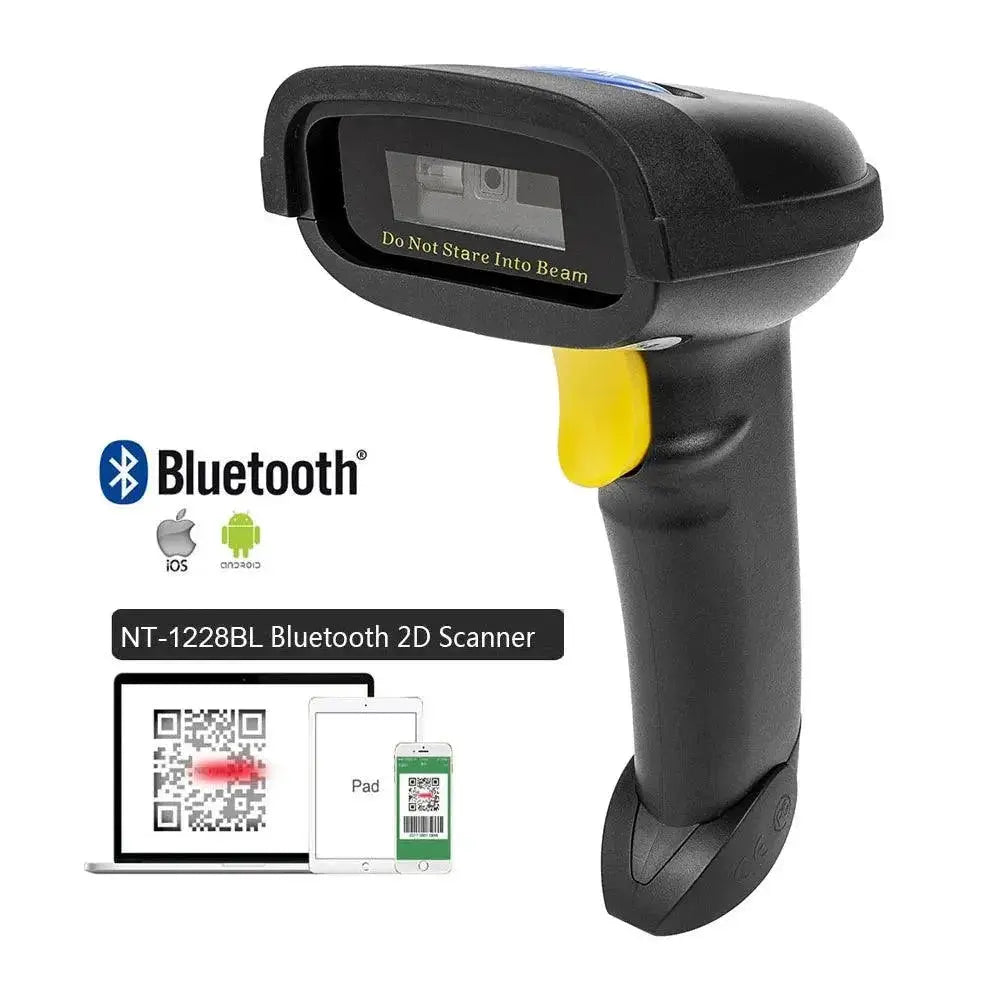 NETUM Multiplatform Bluetooth Barcode Scanner Rugged Design