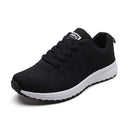 White Breathable Mesh Women's Sneakers for Gym and Casual Wear