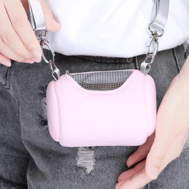 Pet Travel Carrier Bag Soft Practical Hamster House Backpack