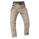 Mens Tactical Pants: Multiple Pocket Elasticity 5XL