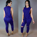 Seductive Hollow Out Jumpsuit Classy Chic Evening Wear