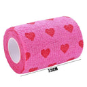 Pet Waterproof Tattoo Grip Bandage Cover Wraps Rose Red