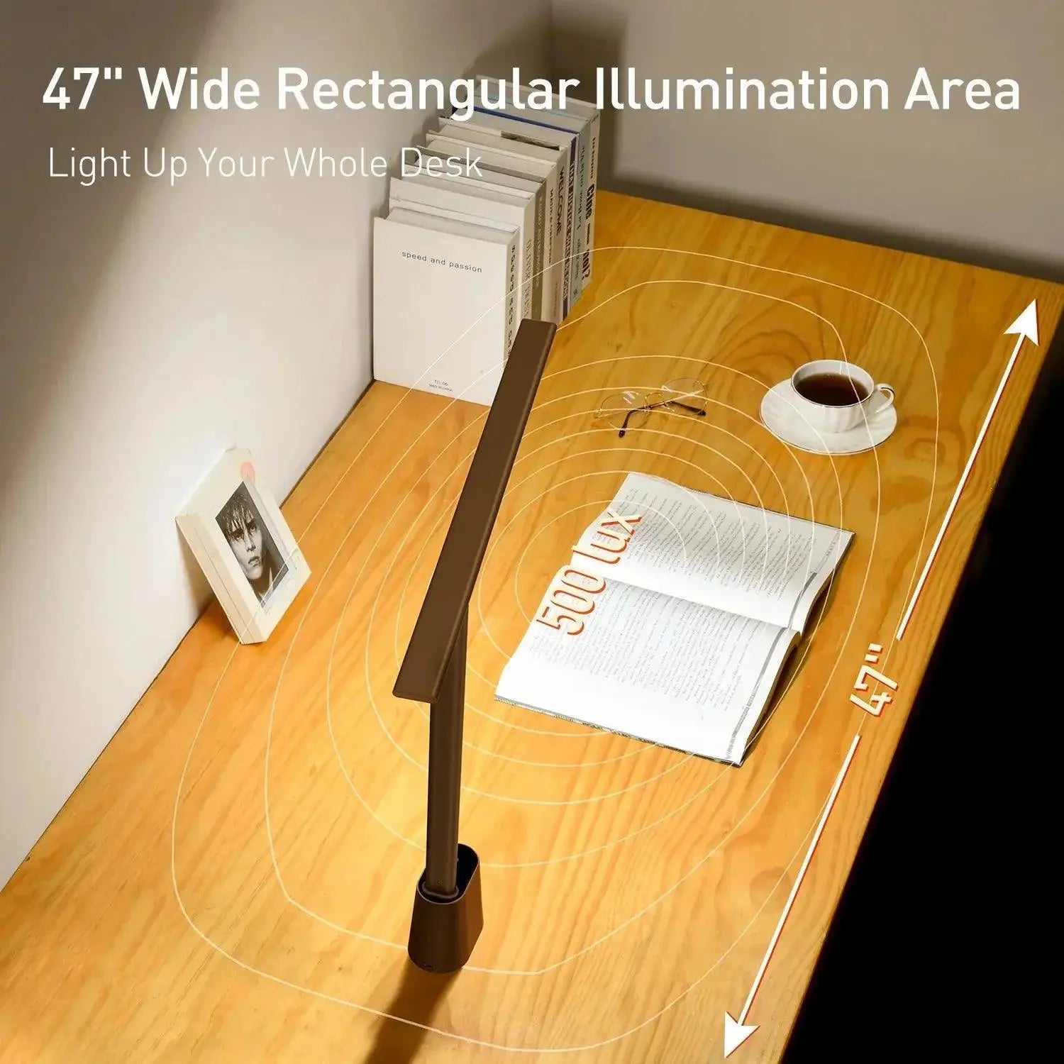 Smart LED Desk Lamp Eye Protection Dimmable Light