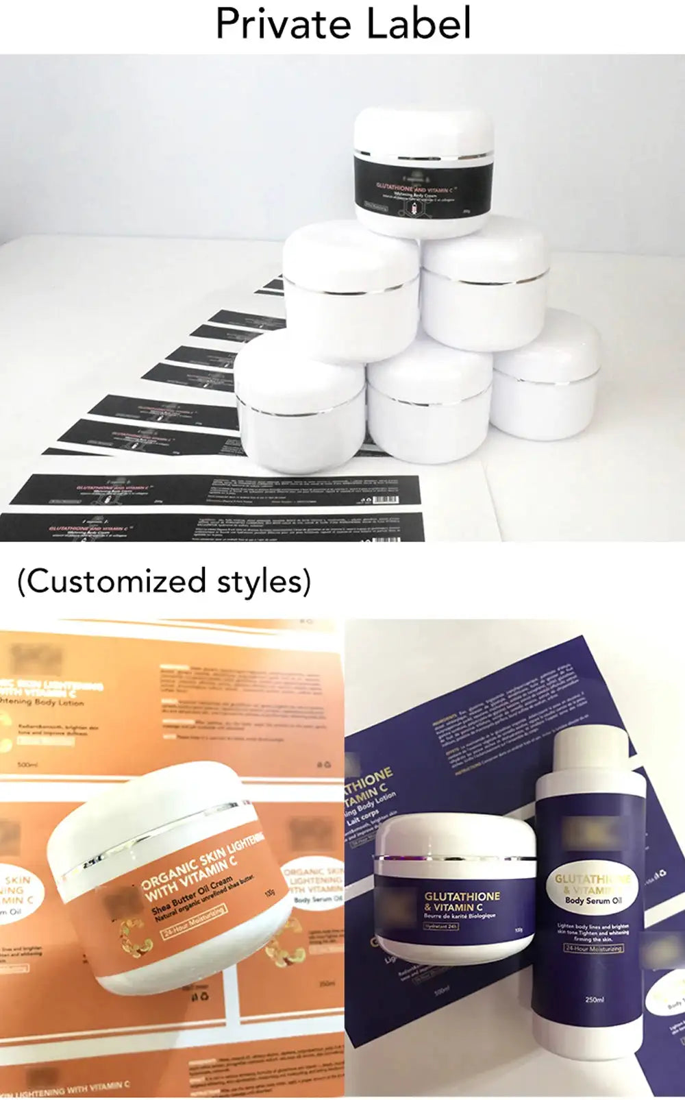 Ailke Whitening Cream For Face - Shea Butter — product view 8