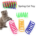 Colorful Cat Spring Toy for Kitten Play