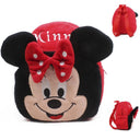 Disney Mickey Stitch Plush Backpack for Kids Mini Bag