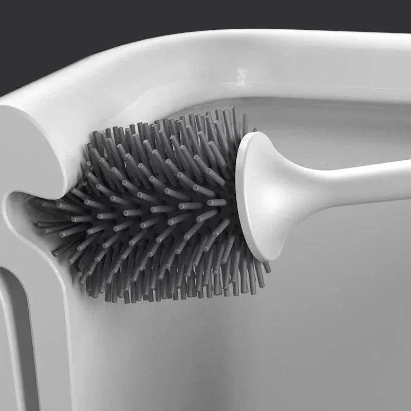 TPR Silicone Toilet Brush Effortless Cleaning Solution