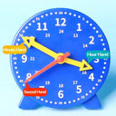 Montessori Clock: Colorful Clocks for Fun Preschool Learning