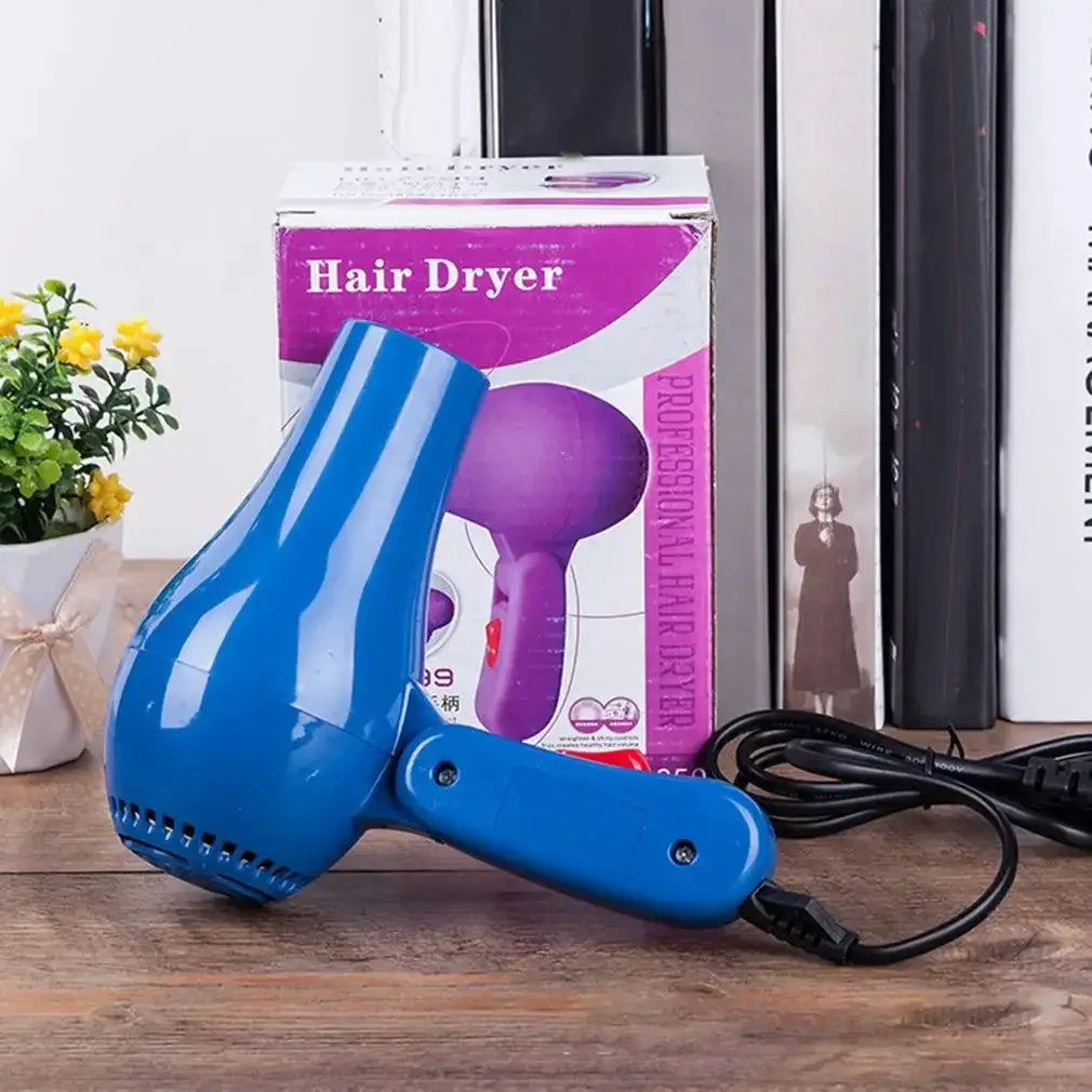 Mini Professional Hair Dryer 220V Foldable With Nozzle