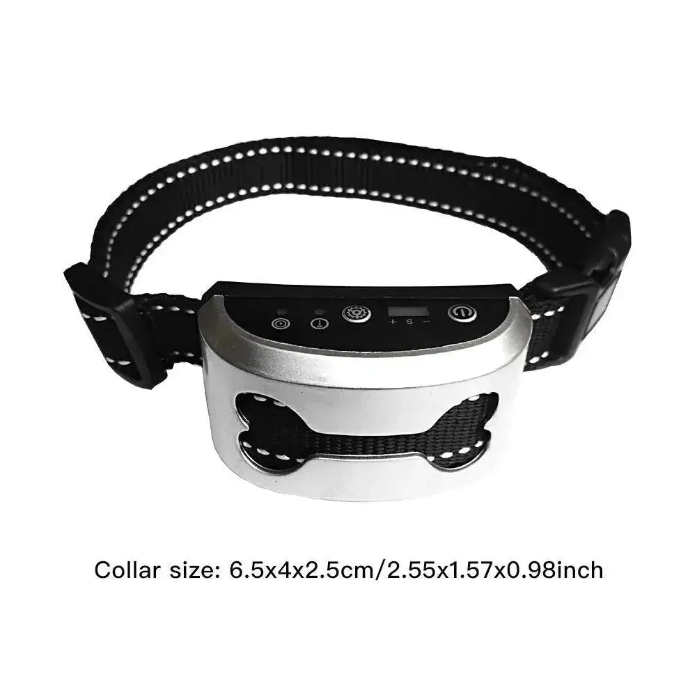 Smart Bark Collar For Dogs Vibration Rechargeable Waterproof