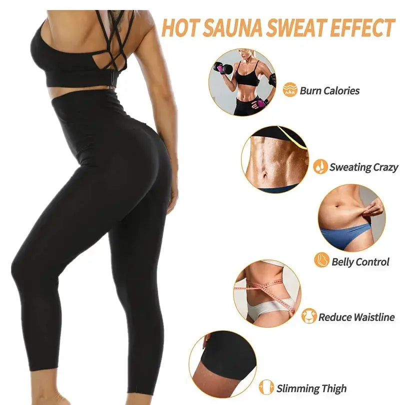Sauna Slimming Pants for Women Hot Thermo Waist Trainer