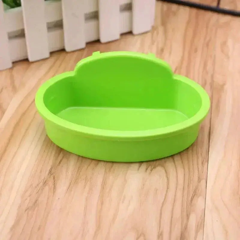 Colorful Bird Hamster Cage Hanging Feeder and Bathing Tools