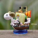 Adventure Awaits Luffy Ship Figure Mini Toy Collectible Model