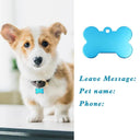 Personalized Engraved Pet ID Tags for Dogs and Cats Set