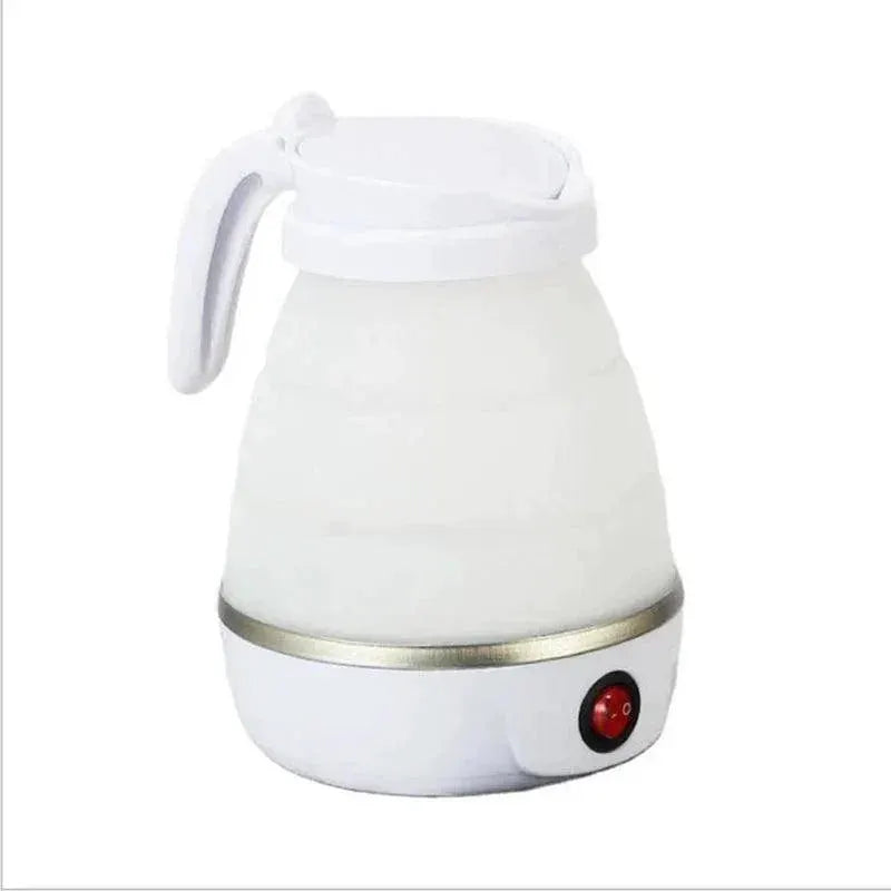 Travel Folding Kettle 600ml Portable Silicone Steel