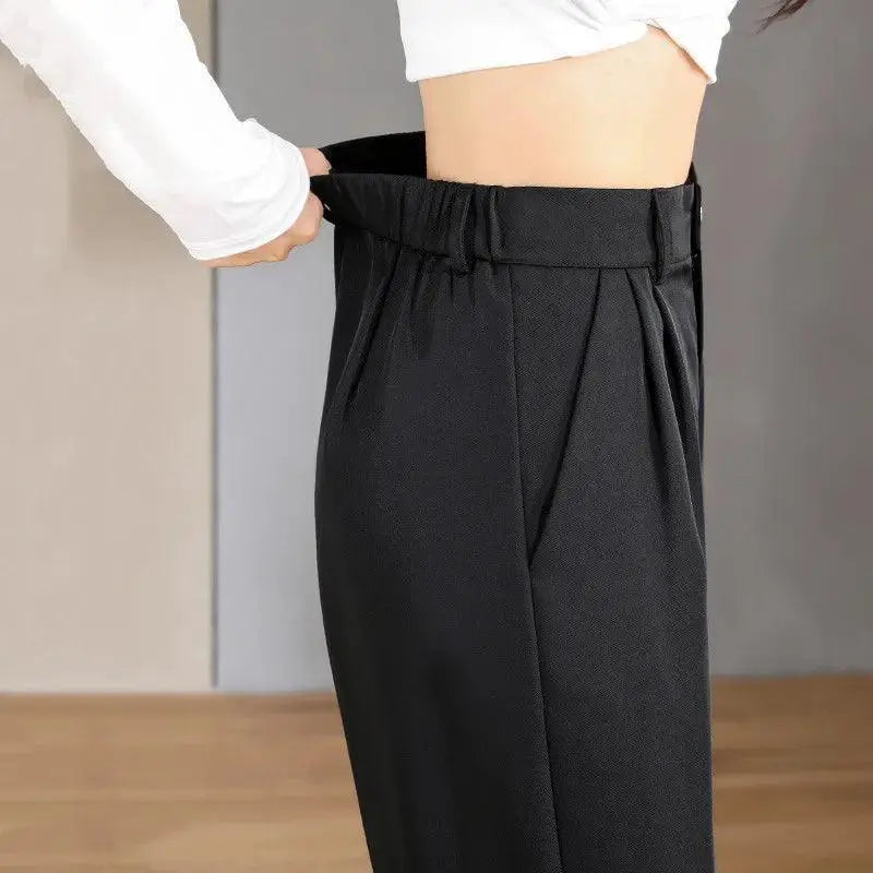 Vintage High Waist Office Pants Timeless Sophistication Chic