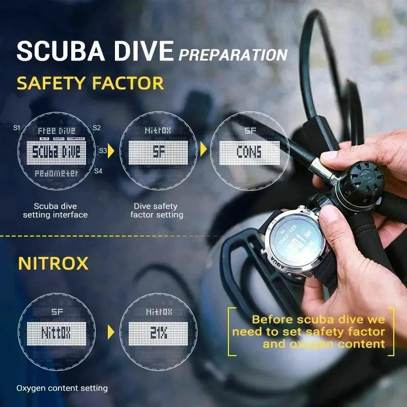 North Edge Professional Diving Watch for Safe Underwater Gear