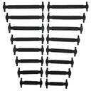 Silicone Shoelaces: Stylish Lazy Elastic Lace Set 12 Colors