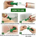 15PCS Caulk Nozzle Applicator Silicone Scraper Tools Kit