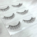 High-Quality Reusable Synthetic Mink Eyelashes Bulk Pack