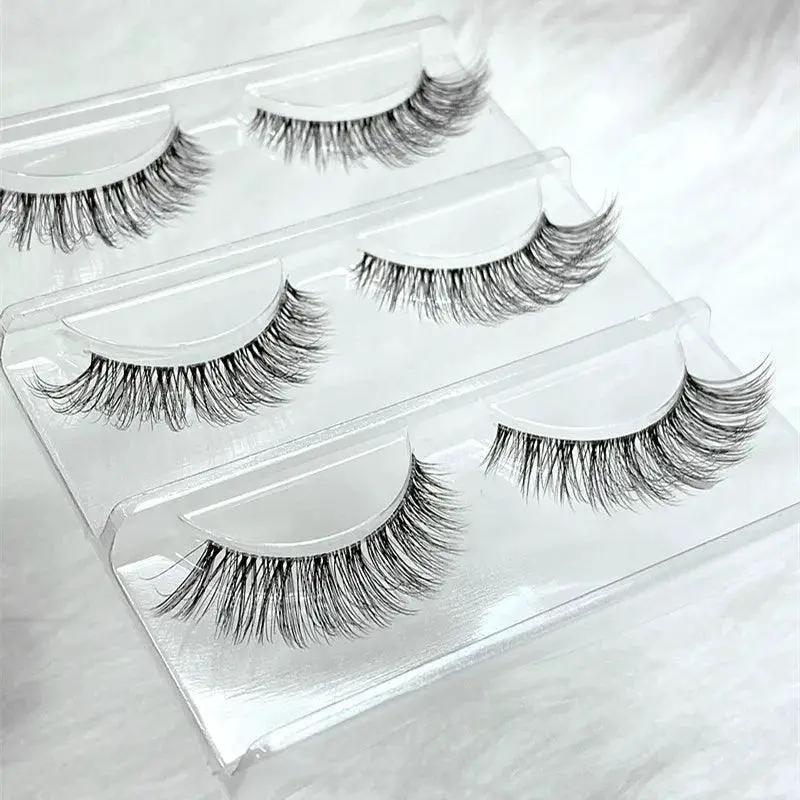 High Quality Reusable Synthetic Mink Eyelashes Bulk Pack