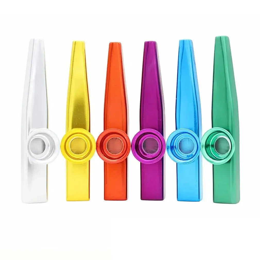 Metal Kazoos For Guitar Players Musical Instrument Set