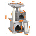 Cat Tree for Indoor Cats Keeps Active