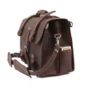 Classic Vintage Crazy Horse Leather Briefcase For Men