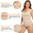 Plus Size Tummy Control Shapewear with Built-in Bra