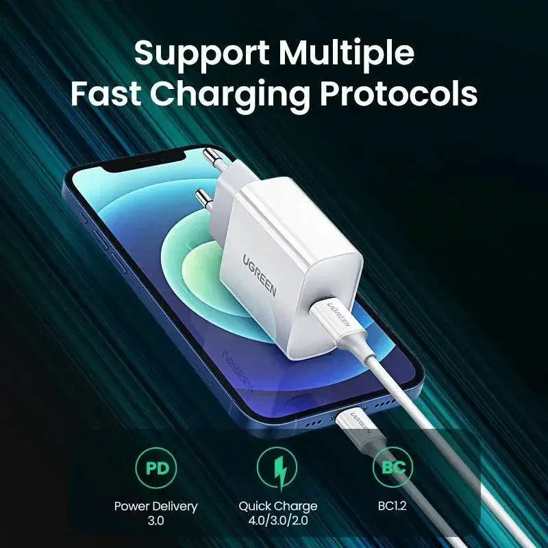 Lightning Fast USB C Charger Quick Charge Technology