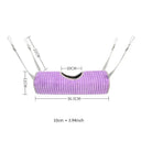 Cozy Hanging Hammock for Small Pets Soft Breathable Retreat