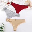 Seamless Cotton Low-Waisted Control Knickers for Comfort