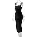 Hugcitar Velvet Maxi Dress Desk Date