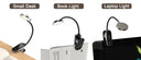 Stepless Clip Desk Lamp for Reading